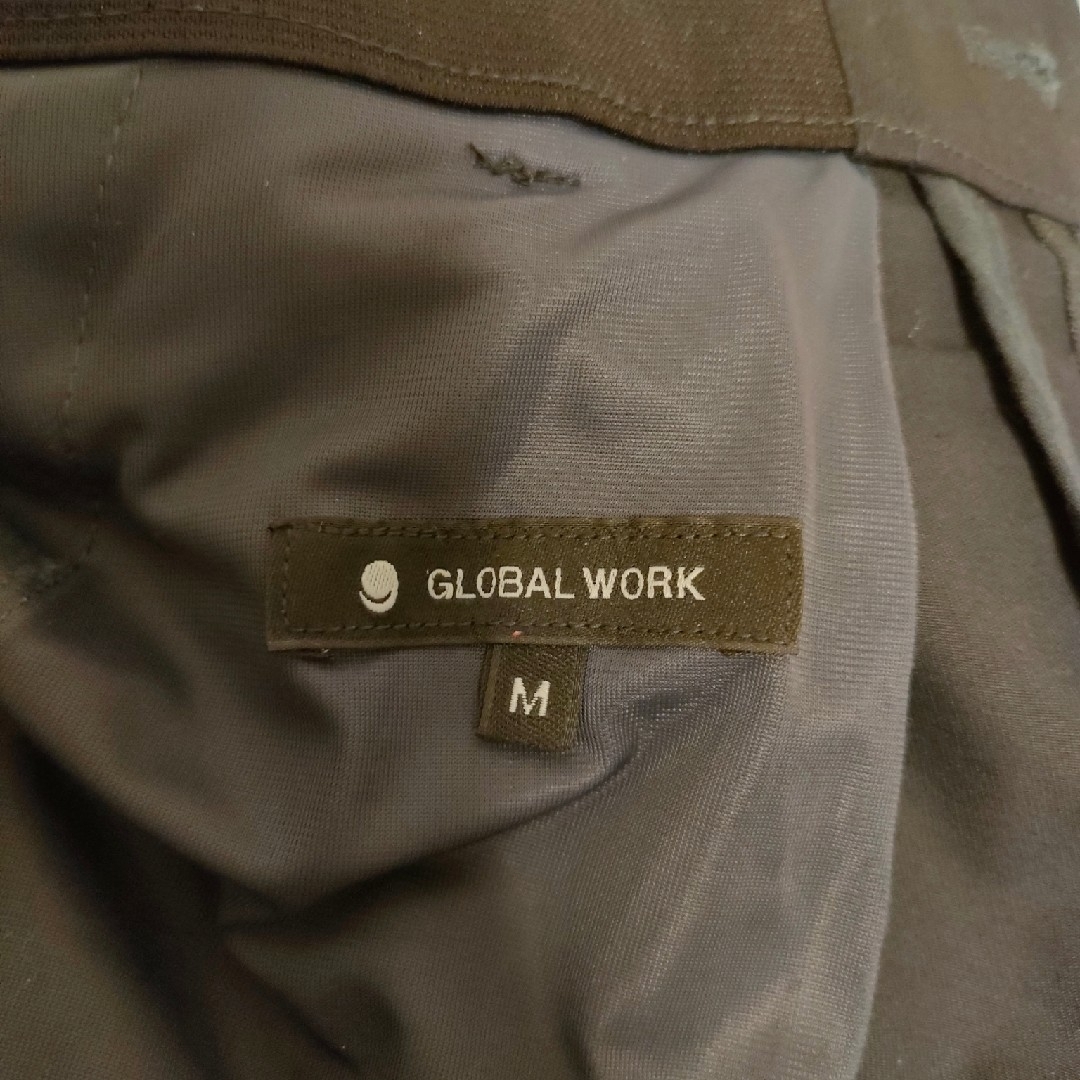 GLOBAL WORK(グローバルワーク)の再値下げ！！クリーンアンクルチノ GLOBAL WORK　Mサイズ　ブラック メンズのパンツ(チノパン)の商品写真