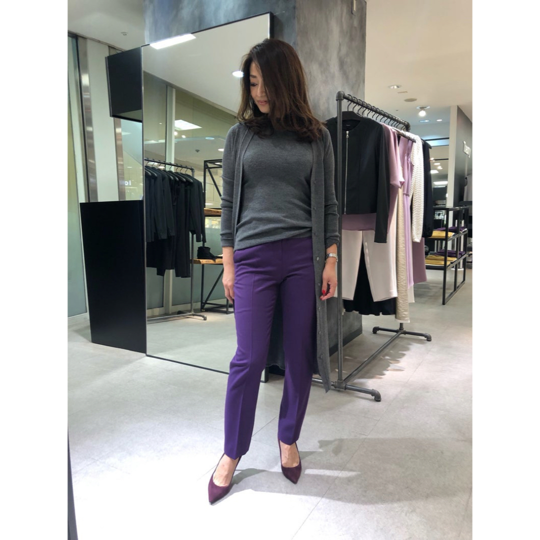 Theory - Theory ウールストレッチクロップドパンツ Light Theory - Theory ウールストレッチクロップドパンツ Light
