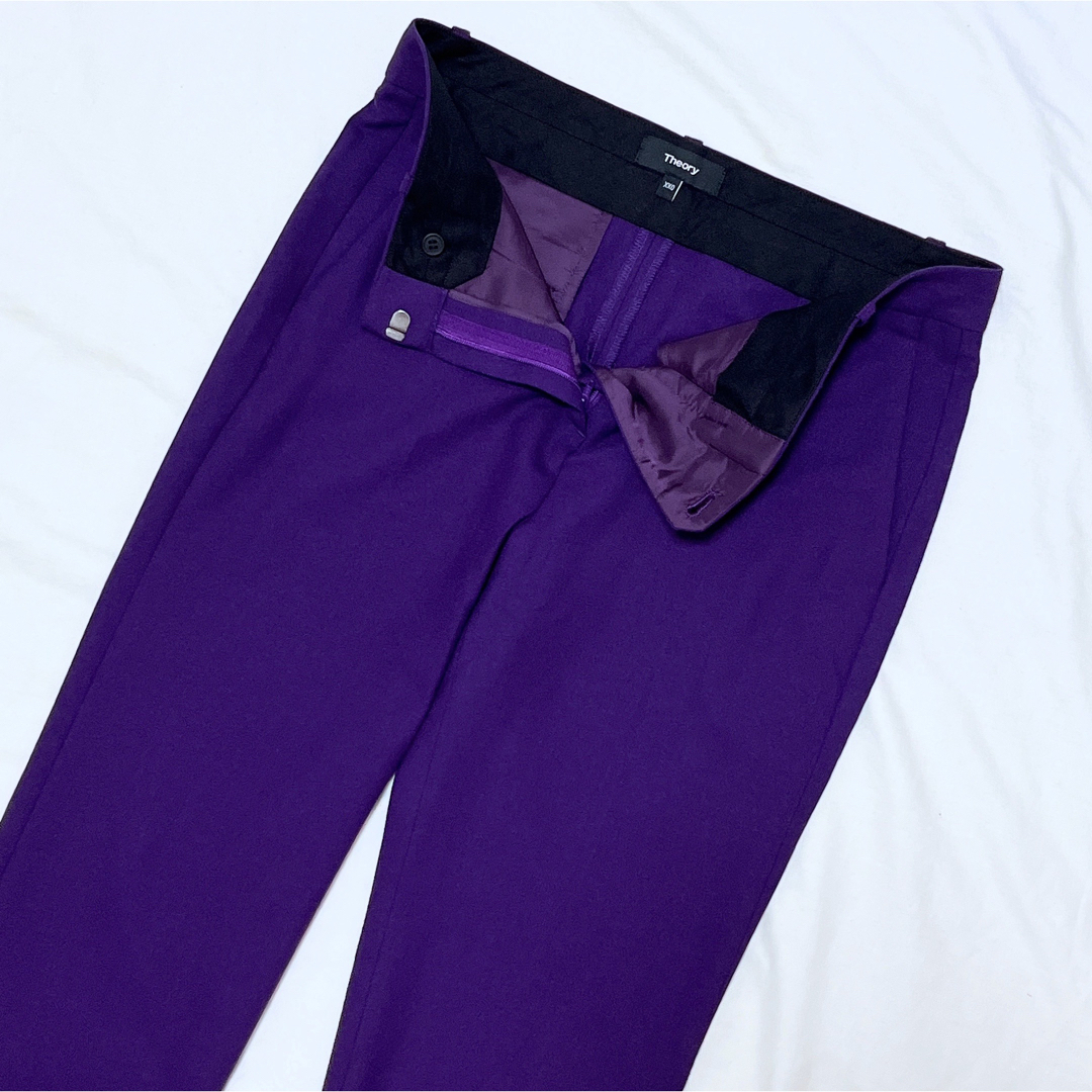 Theory - Theory ウールストレッチクロップドパンツ Light Theory - Theory ウールストレッチクロップドパンツ Light