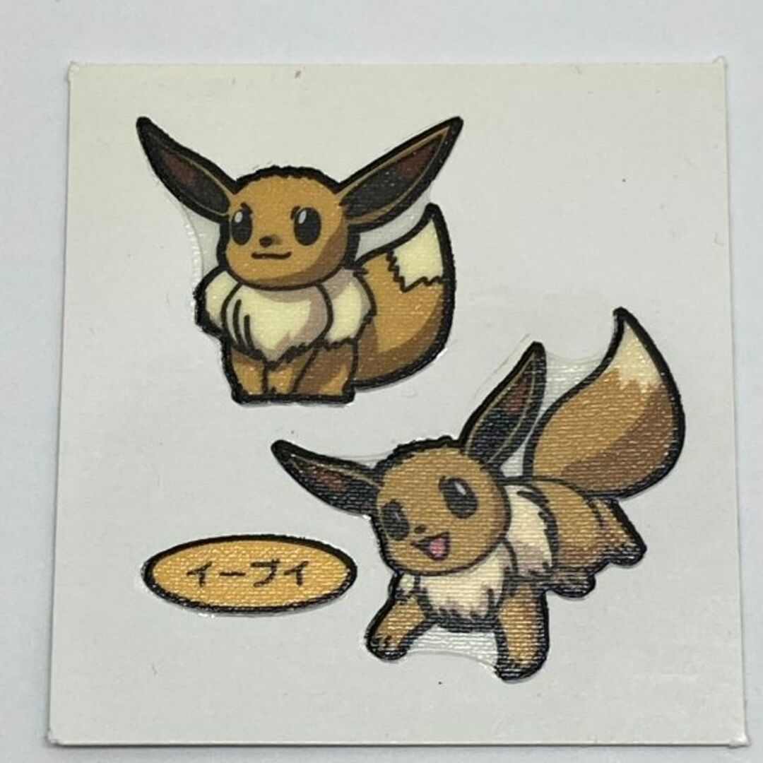 ポケモン(ポケモン)のポケモンデコキャラシールセット イーブイ、ブラッキー、ブラッキーツインバージョン エンタメ/ホビーのおもちゃ/ぬいぐるみ(キャラクターグッズ)の商品写真