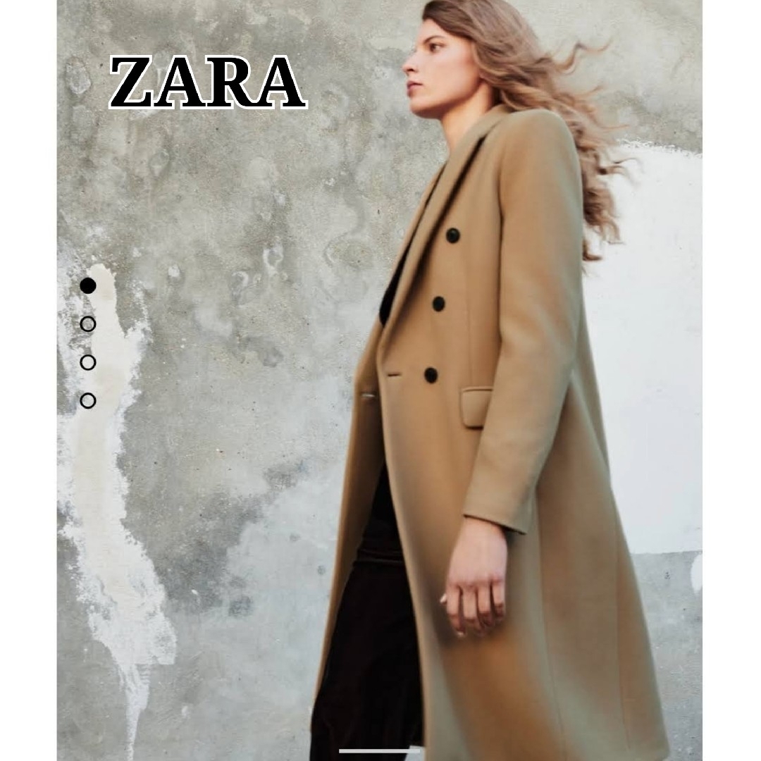 ZARA 新品未使用MANTECOウールブレンドコートXL