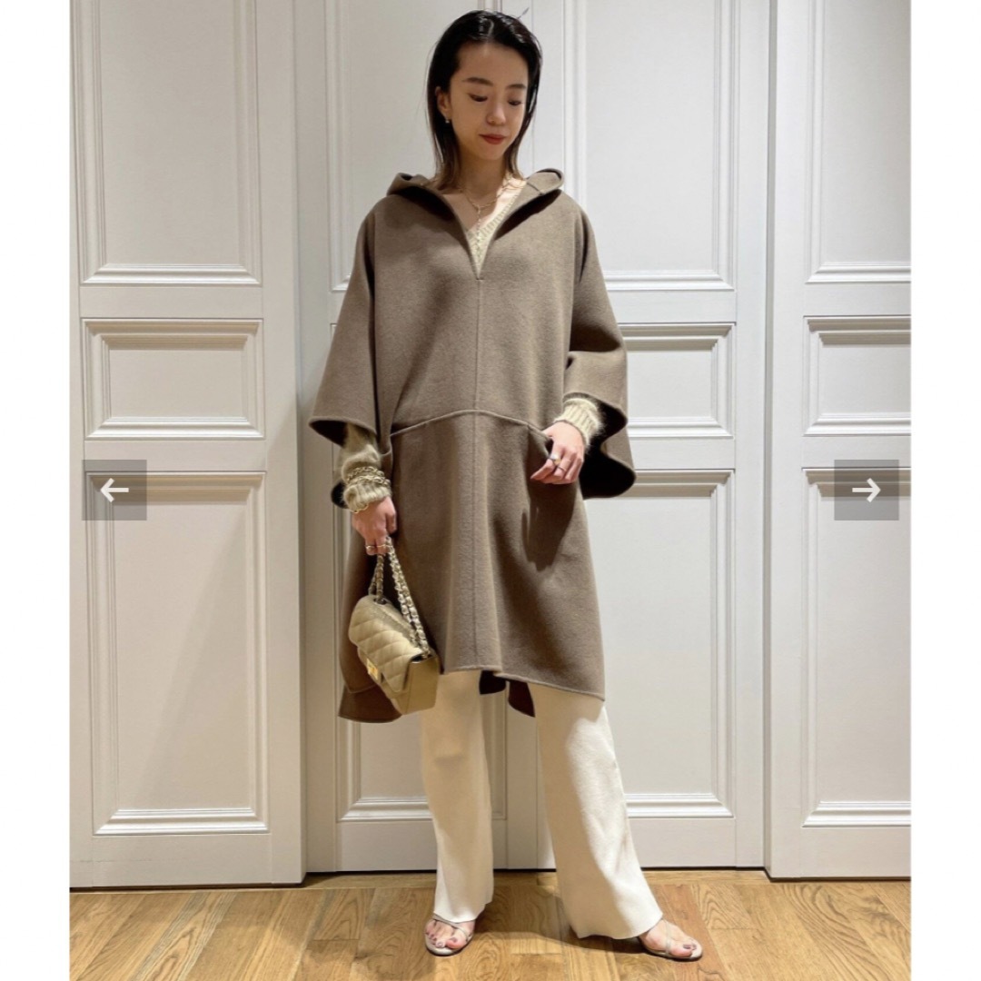 DEUXIEME CLASSE - Deuxieme Classe victorianポンチョ ベージュ DEUXIEME CLASSE - Deuxieme Classe victorianポンチョ ベージュ