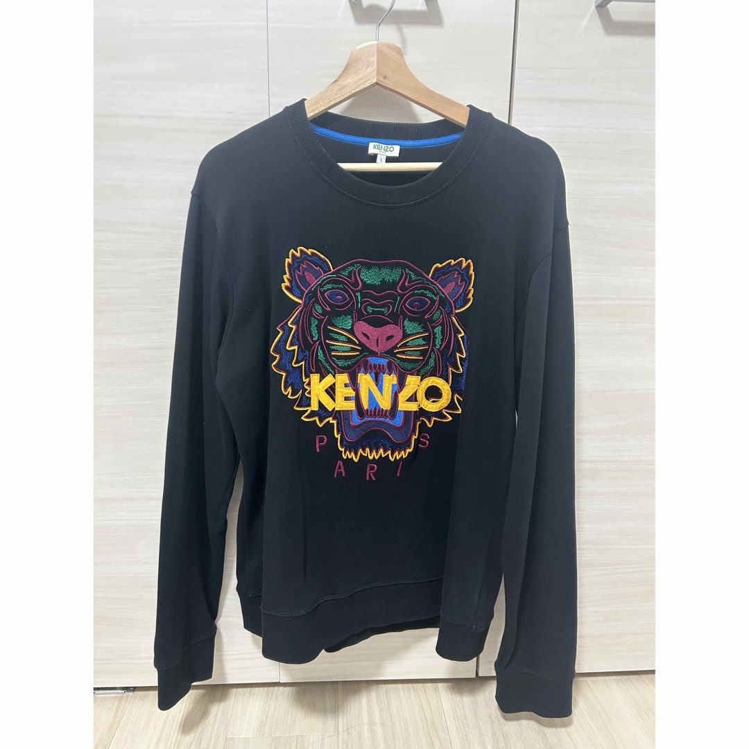 KENZO - 【人気モデル】KENZOタイガー刺繍ロゴ入りスウェット 虎 の ...