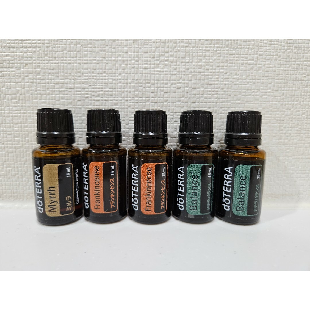 doTERRA(ドテラ)の※ゴクミ様専用※【おまとめ価格】ドテラ　5点 コスメ/美容のリラクゼーション(エッセンシャルオイル（精油）)の商品写真