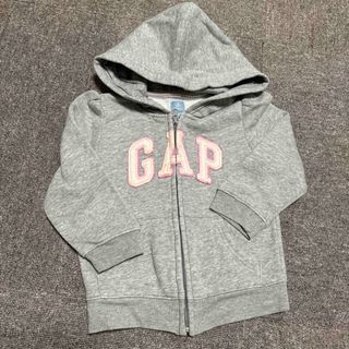 ギャップ(GAP)のGAP グレー　パーカー　100(ジャケット/上着)