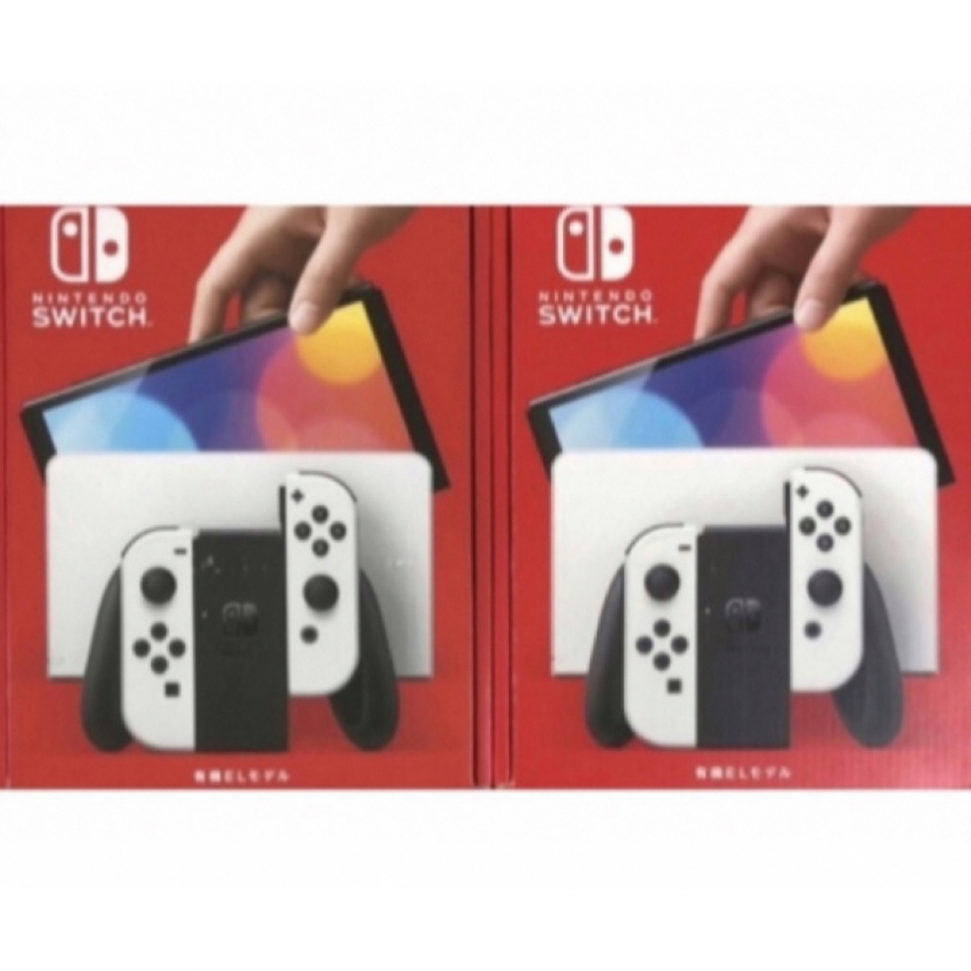 Nintendo Switch - Nintendo Switch 有機EL ホワイト スイッチ 2台