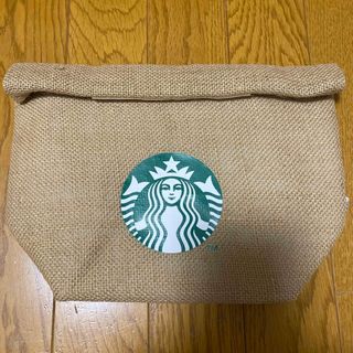 スターバックス(Starbucks)の新品　未使用　スターバックス　ジュート　ランチバッグ(弁当用品)