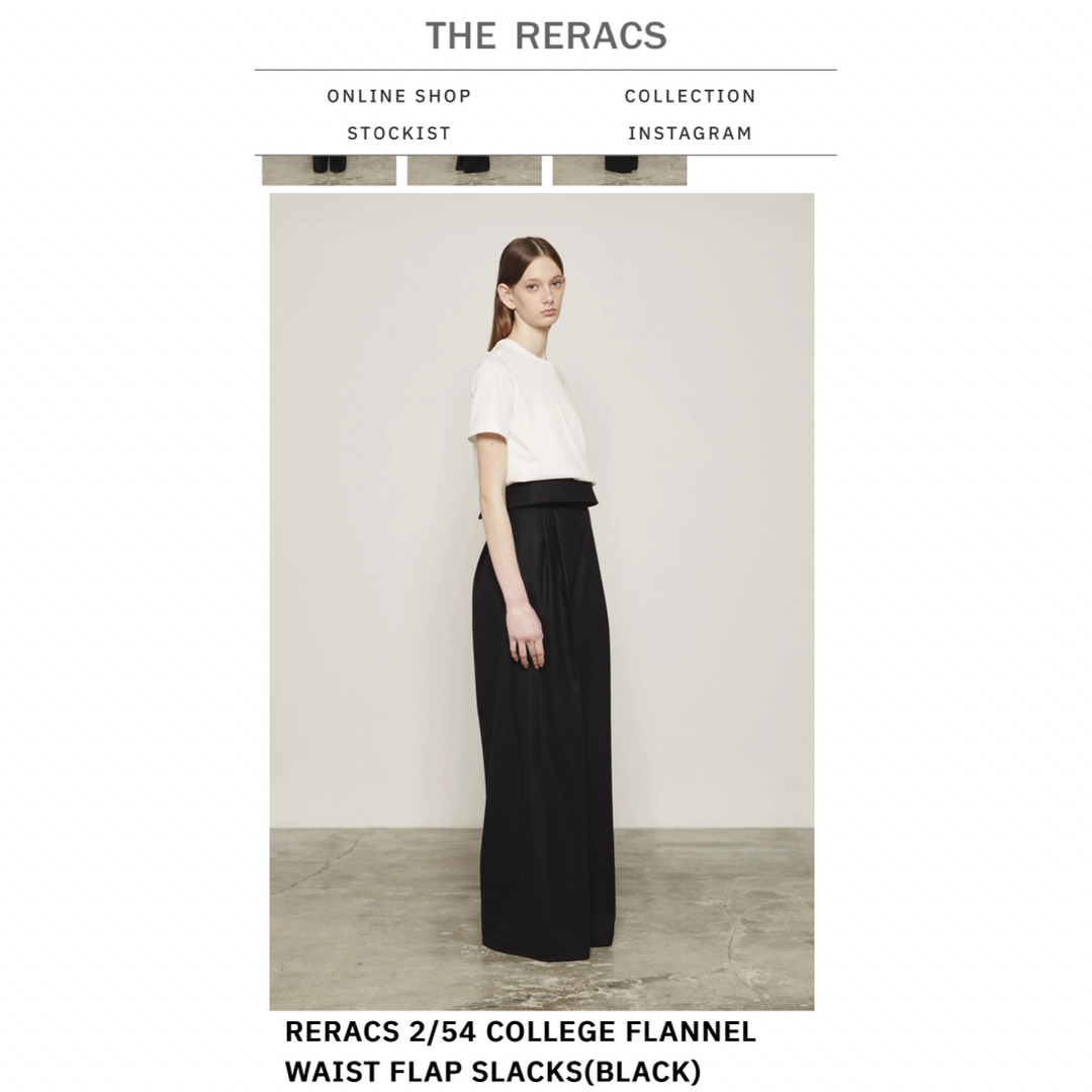 THE RERACS - The RERACS RERACS WAIST FLAP SLACKS 36の通販 by