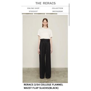 ザリラクス(THE RERACS)のThe RERACS RERACS WAIST FLAP SLACKS 36(カジュアルパンツ)