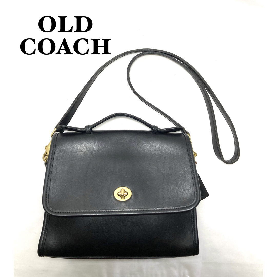 COACH - 【美品】COACH オールドコーチ ショルダーバッグ ターンロック ...