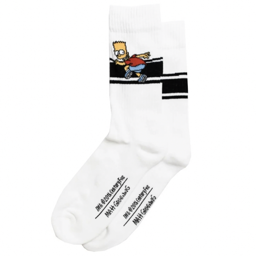 SIMPSON(シンプソン)のThe Simpsons Hi Socks ソックス シンプソン　シンプソンズ メンズのレッグウェア(ソックス)の商品写真