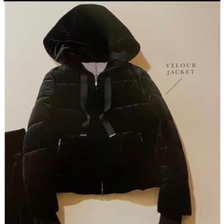 FOXEY フォクシー　truffle ジャケット　中綿入り　38  黒