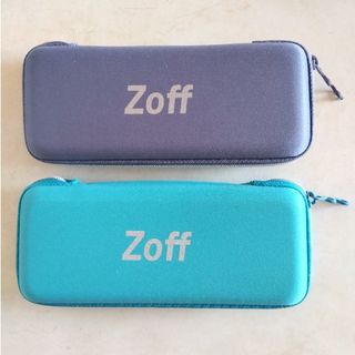 ゾフ(Zoff)のzoff メガネケース　2個セット（新品未使用）(サングラス/メガネ)