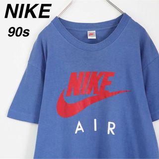 ナイキ(NIKE)の【90s】ナイキ／Tシャツ　銀タグ　日本製　デカロゴ　ヴィンテージ　ビンテージ(Tシャツ/カットソー(半袖/袖なし))