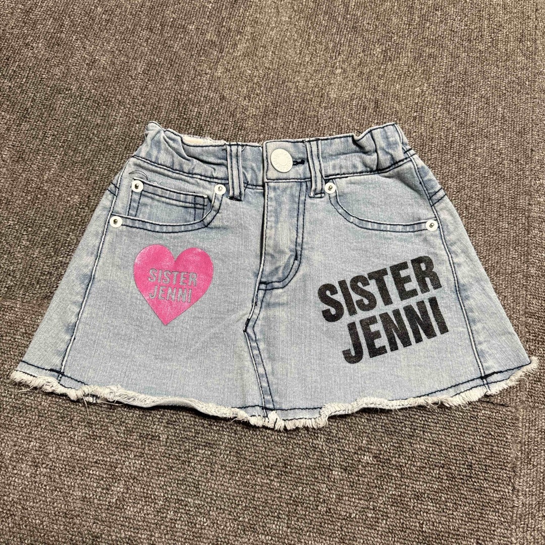 JENNI(ジェニィ)のSISTER JENNI デニムスカート　110 キッズ/ベビー/マタニティのキッズ服女の子用(90cm~)(スカート)の商品写真