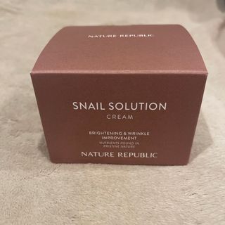 ネイチャーリパブリック(NATURE REPUBLIC)のネイチャーリパブリック　スネイルソリューションクリーム(フェイスクリーム)