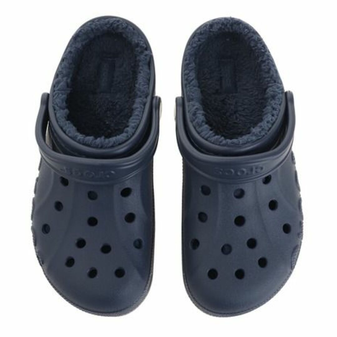 crocs(クロックス)の28cm クロックス バヤ ラインド クロッグ ネイビー M10W12 ボア メンズの靴/シューズ(サンダル)の商品写真