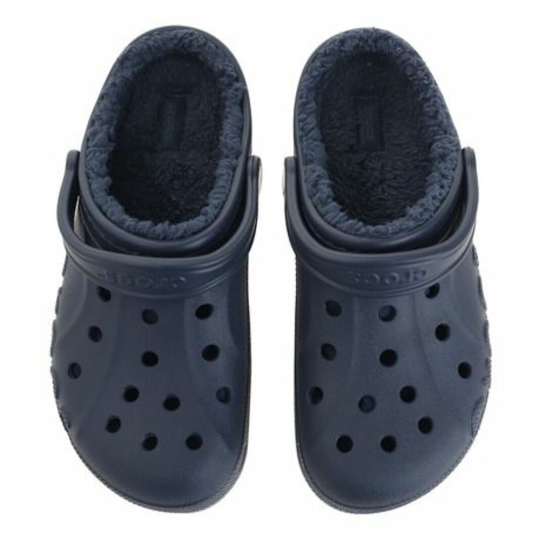 crocs(クロックス)の29cm クロックス バヤ ラインド クロッグ ネイビー M11 ボア 新品 メンズの靴/シューズ(サンダル)の商品写真
