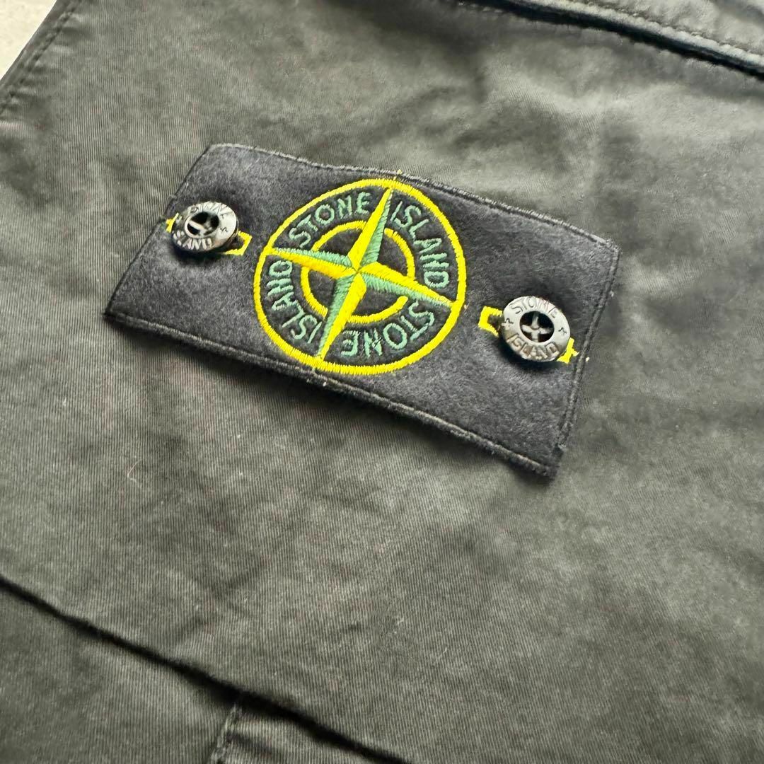 STONE ISLAND(ストーンアイランド)の新品格安 ストーンアイランド カーゴパンツ ブラック サイズ30 2023 メンズのパンツ(ワークパンツ/カーゴパンツ)の商品写真