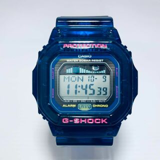 ジーショック(G-SHOCK)の【希少】G-SHOCK GLX-5600 C ブルースケルトン(腕時計(デジタル))