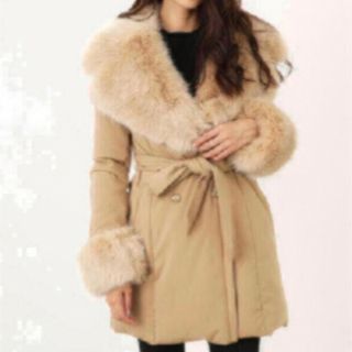 リエンダ(rienda)のFaux Fur トレンチダウンCT(ダウンコート)