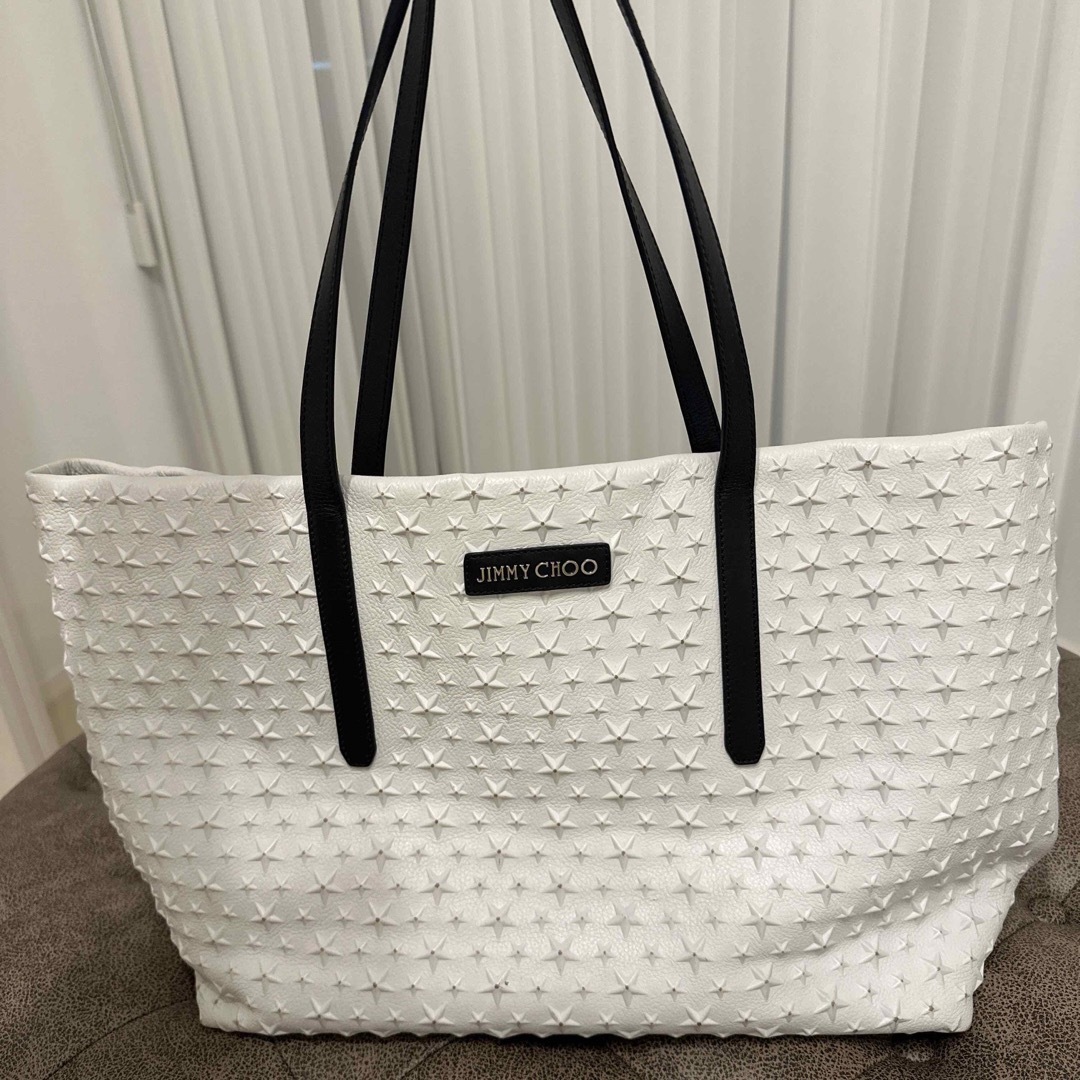 美品 ジミーチュウ JIMMYCHOO トートバッグ スタースタッズ ピムリコ