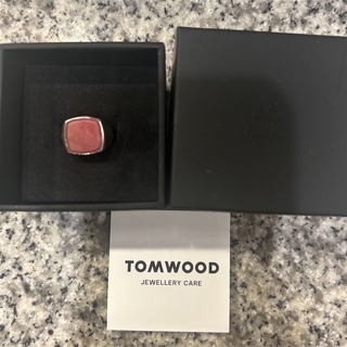 トムウッド(TOM WOOD)の最終価格　tomwood トムウッド リング　ピンク　#50 9号　ユニセックス(リング(指輪))