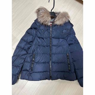 モンクレール(MONCLER)のモンクレール　MONCLERネイビーショートダウン(ダウンジャケット)