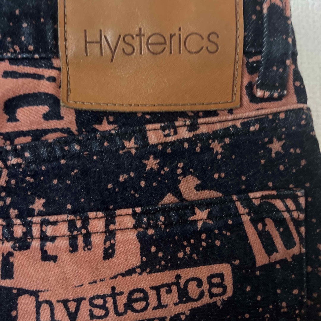 HYSTERIC GLAMOUR(ヒステリックグラマー)の貴重！Hysterics 90’sヴィンテージ セックスピストルズ柄　ジーンズ メンズのパンツ(デニム/ジーンズ)の商品写真