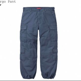 シュプリーム(Supreme)のsupreme Cargo Pant Navy W30(ワークパンツ/カーゴパンツ)