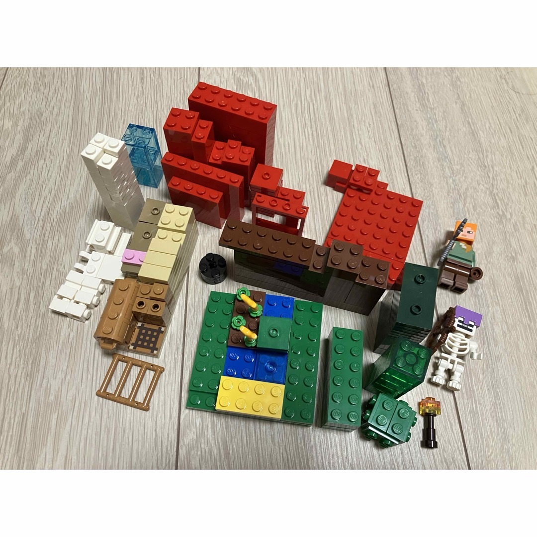 Lego(レゴ)のLEGO マインクラフト マッシュルームハウス 21179 キッズ/ベビー/マタニティのおもちゃ(積み木/ブロック)の商品写真