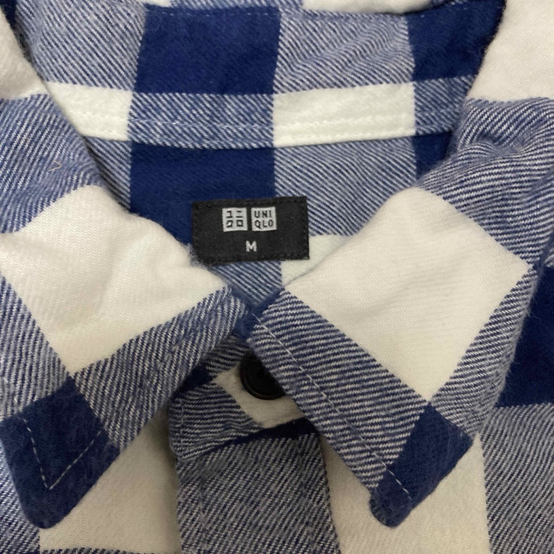 UNIQLO(ユニクロ)のユニクロ フランネルシャツ ギンガムチェック メンズのトップス(シャツ)の商品写真