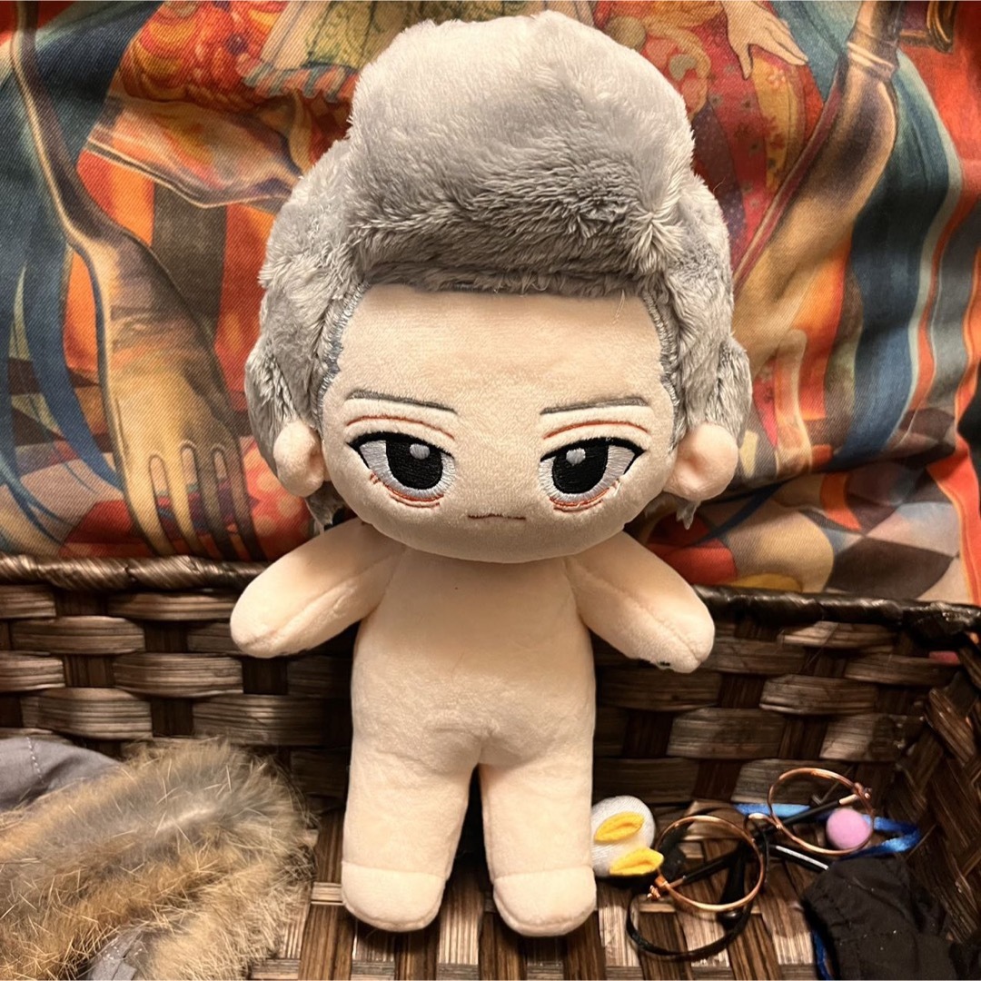 Dr.STONE ゼノ ぬいぐるみ　20cm 着せ替え エンタメ/ホビーのおもちゃ/ぬいぐるみ(ぬいぐるみ)の商品写真