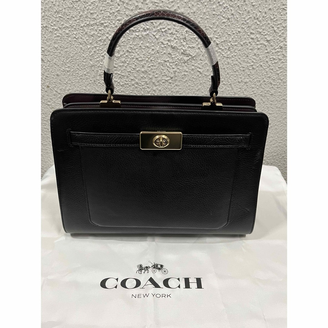 未使用保管品 COACH コーチ 2way ショルダーバッグ