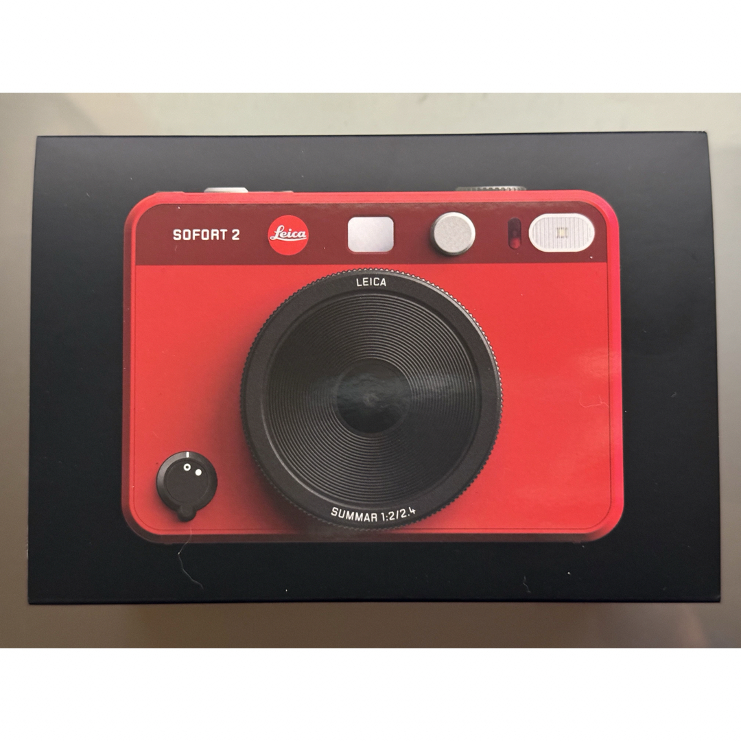 新品 Leica SOFORT 2 赤 ライカ ゾフォート 2 レッド