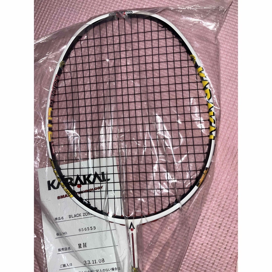 チャーハン様専用KARAKAL バドミントンラケットBLACKZONE LITE スポーツ/アウトドアのスポーツ/アウトドア その他(バドミントン)の商品写真