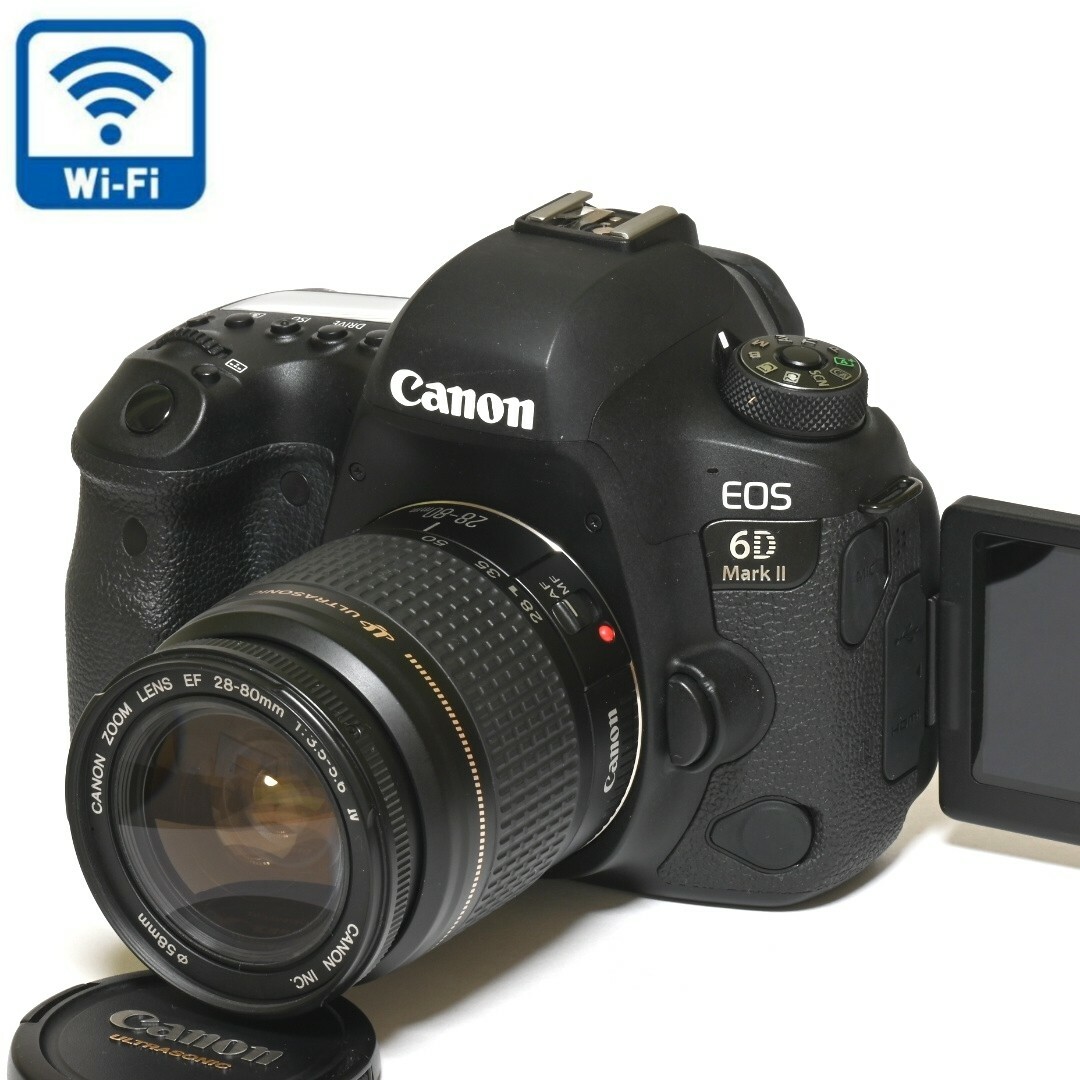 Canon - 【美品】Canon EOS 6D markⅡ レンズセット☆フルサイズ機☆の ...