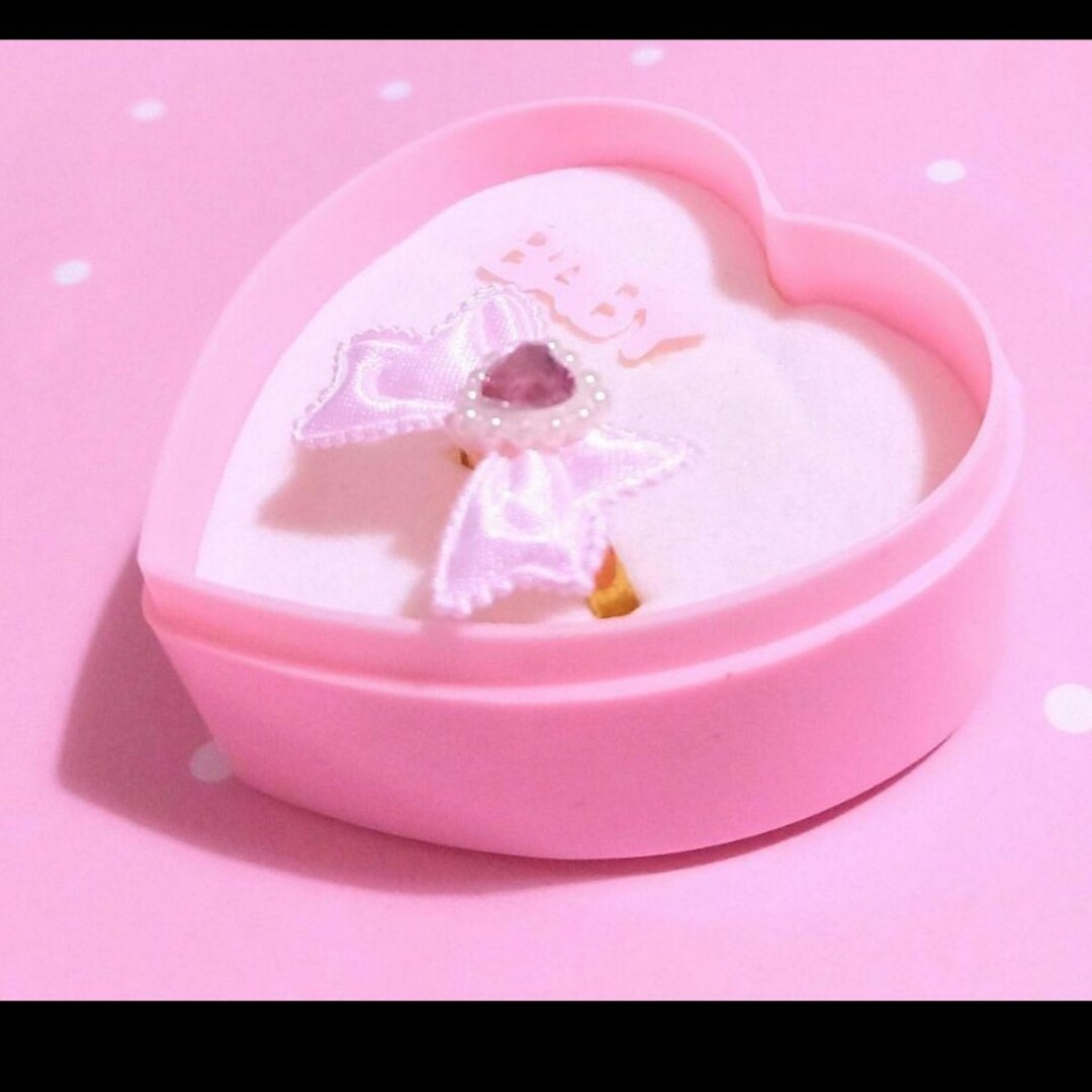 Princess ribbon リング♡ ハンドメイドのアクセサリー(リング)の商品写真