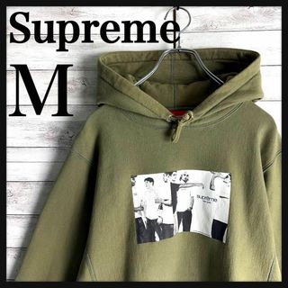 定価以下 18AW supreme パーカー M オリーブ