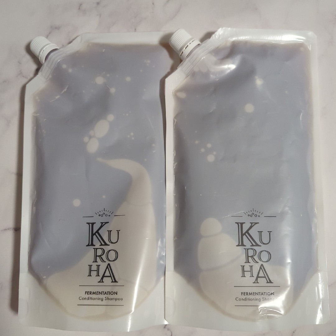 KUROHA 発酵黒髪シャンプー 2パックの通販 by シア's shop｜ラクマ