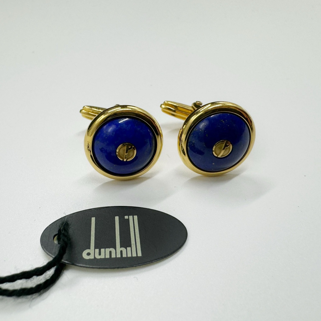 美品✨dunhill ダンヒル カフスボタン　カフリンクス　ラピスラズリ