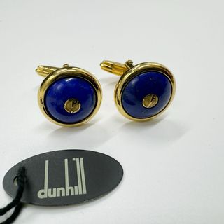 ダンヒル(Dunhill)の美品✨dunhill ダンヒル カフスボタン　カフリンクス　ラピスラズリ(カフリンクス)