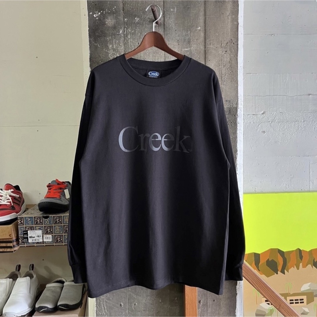 Creek Angler´s Device L/S Logo Tee M オンラインストア割 - www