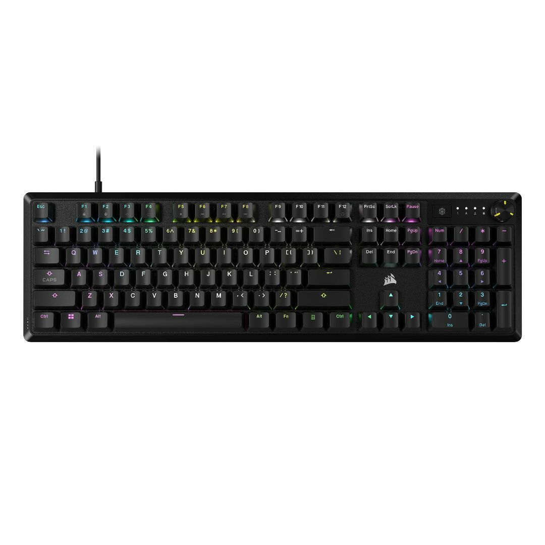 CORSAIR K70 CORE リニア RGB 赤軸ゲーミングキーボード キー