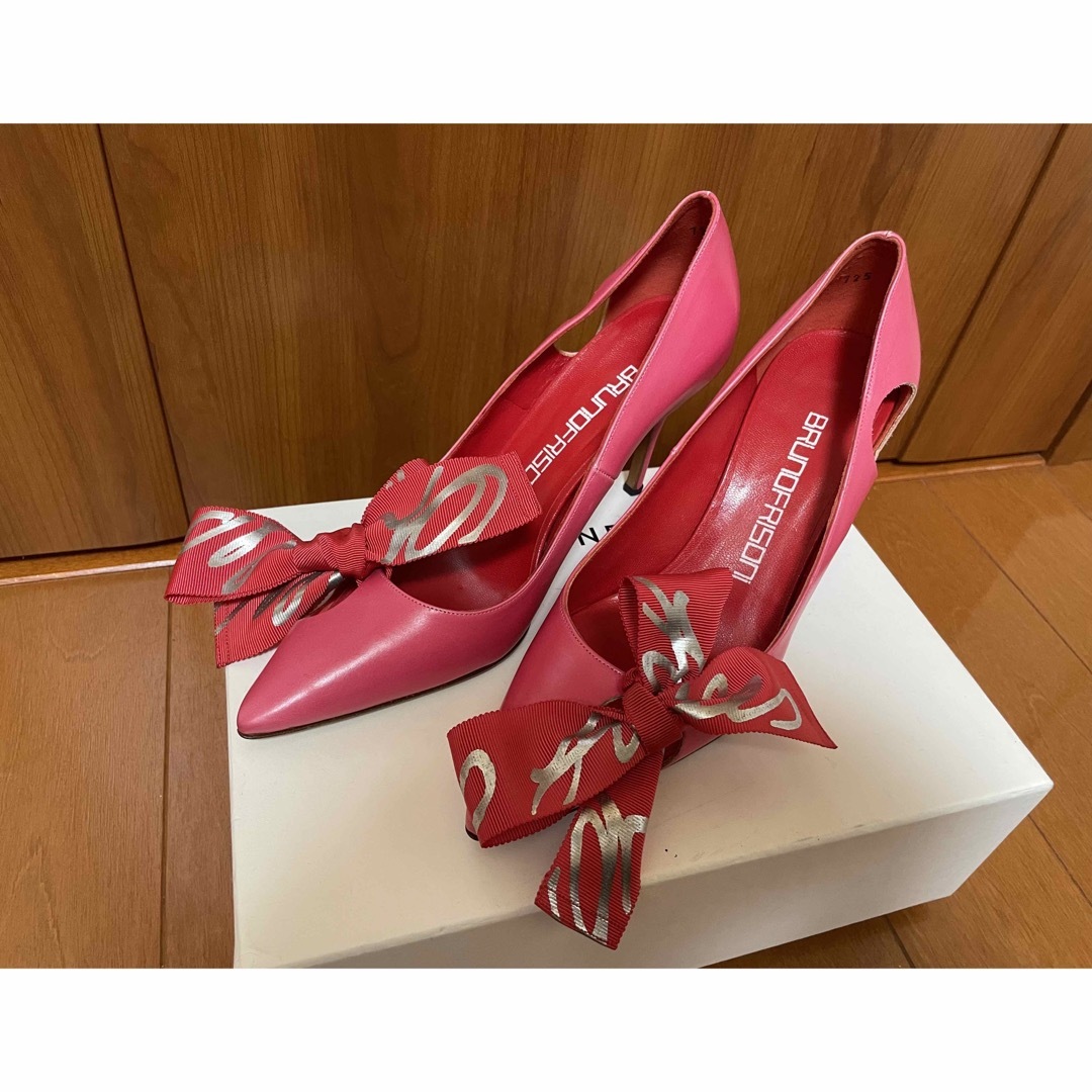 BRUNO FRISONI ブルーノフリゾーニ パンプス 37 新品 ピンク BRUNO FRISONI ブルーノフリゾーニ パンプス 37 新品 ピンク