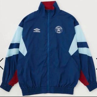 moussy - MOUSSY×umbroコラボ☆UMBRO TRACK ジャケットネイビーブルー moussy - MOUSSY×umbroコラボ☆UMBRO TRACK ジャケットネイビーブルー