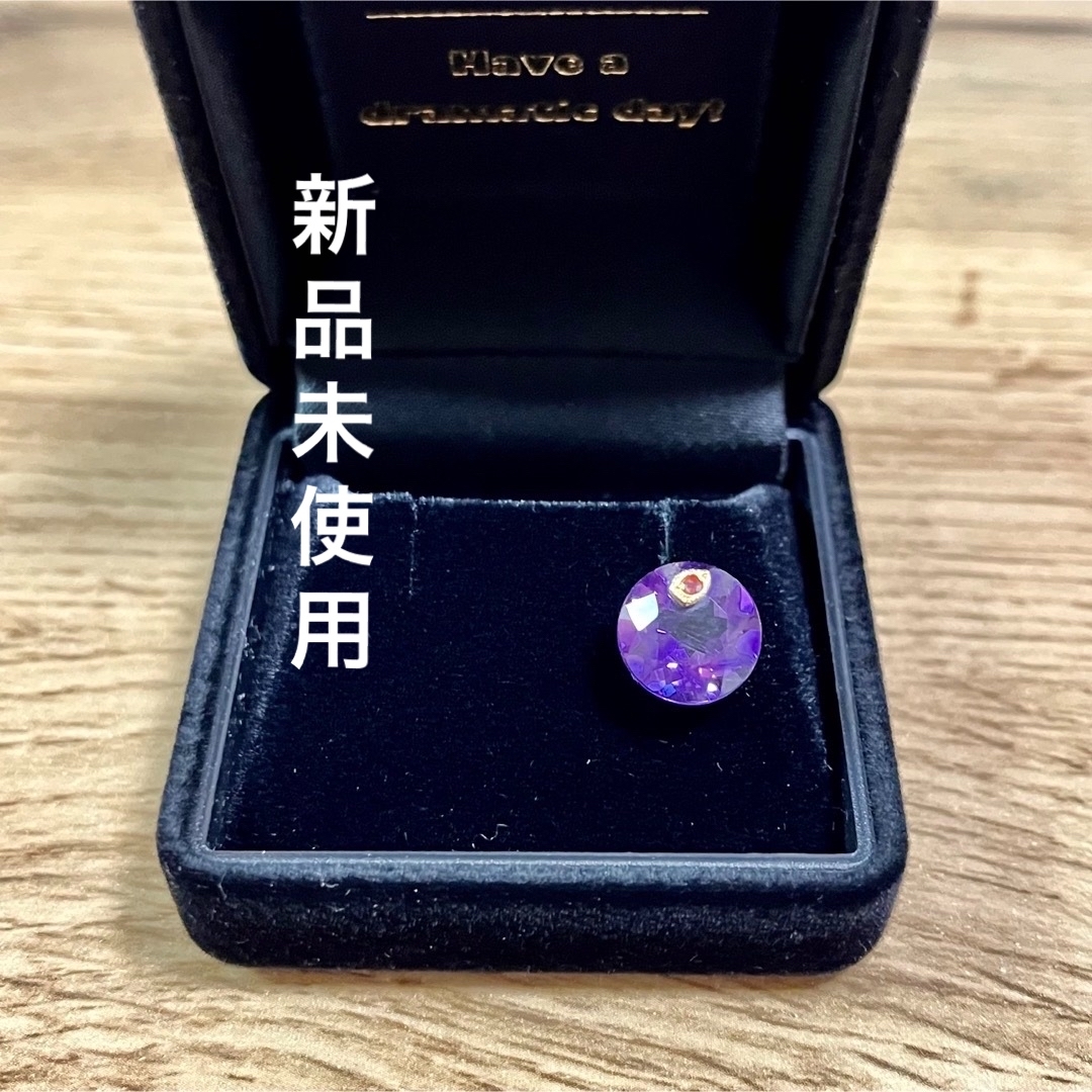 ピアス新品未使用♪monaka jewelry アメジストピアス