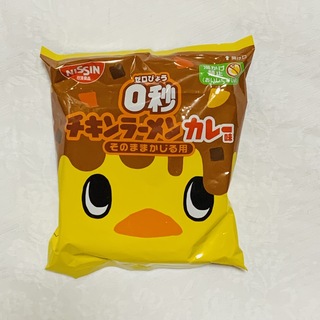 ニッシンショクヒン(日清食品)の【日清】0秒チキンラーメンカレー　1袋(菓子/デザート)
