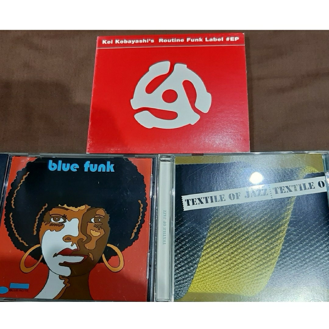 【j70】CD3枚 routine funk,blue funkなど エンタメ/ホビーのCD(ジャズ)の商品写真