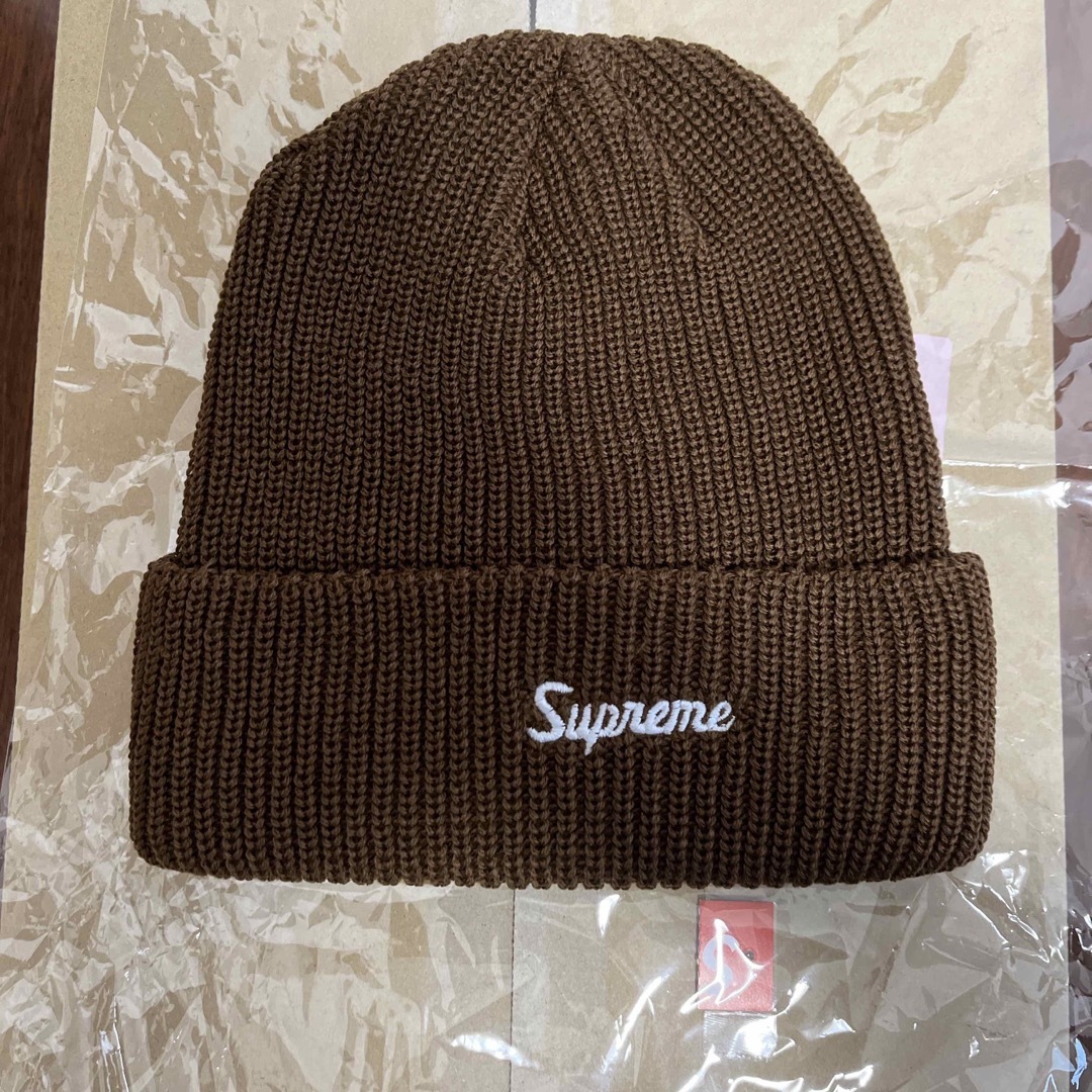 Supreme Beanie シュプリーム ビーニー ニット帽　ブラウンメンズ